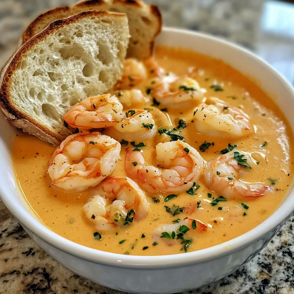 Creamy Crab and Shrimp Seafood Bisque