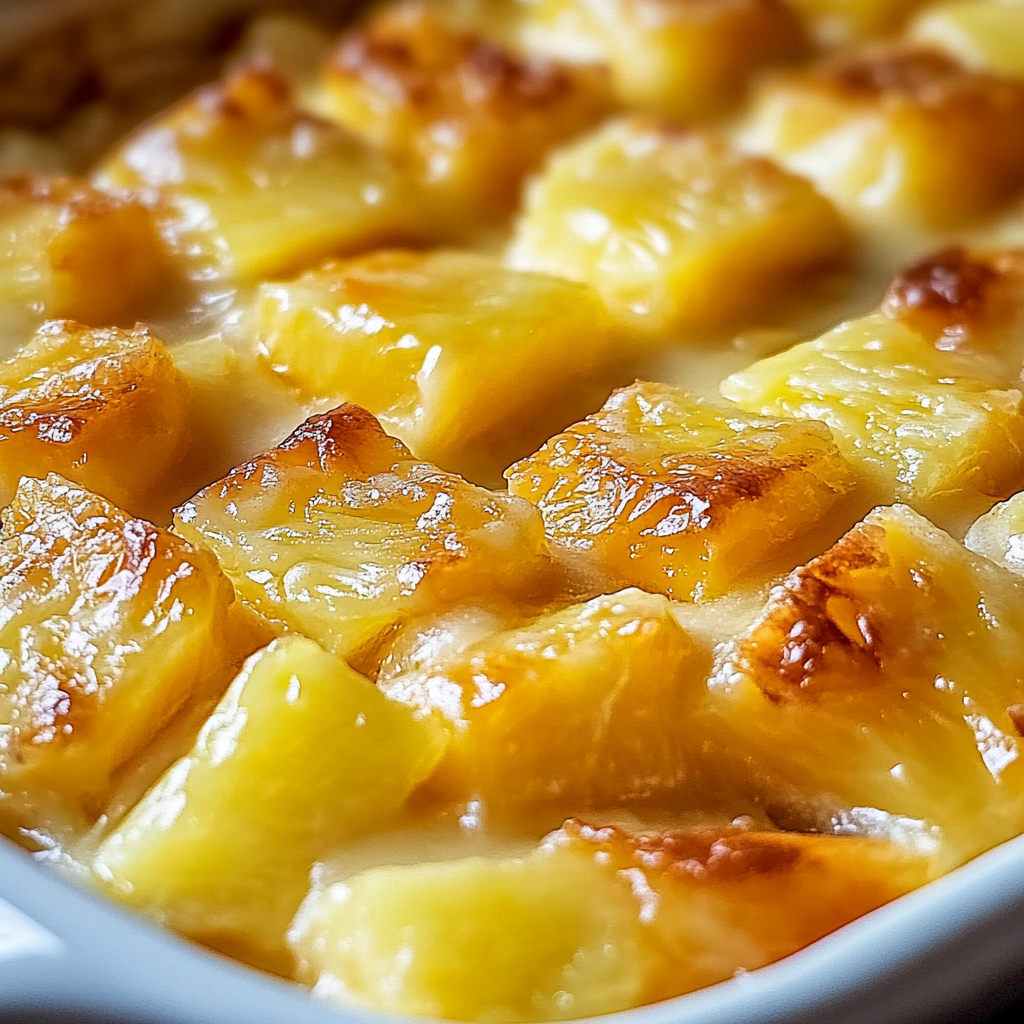 Easy Pineapple Casserole Recipe