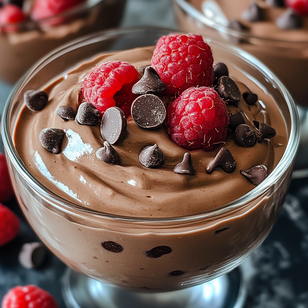 Low-Carb Chocolate Cottage Cheese Mousse