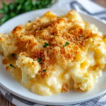 Baked Cheese Cauliflower