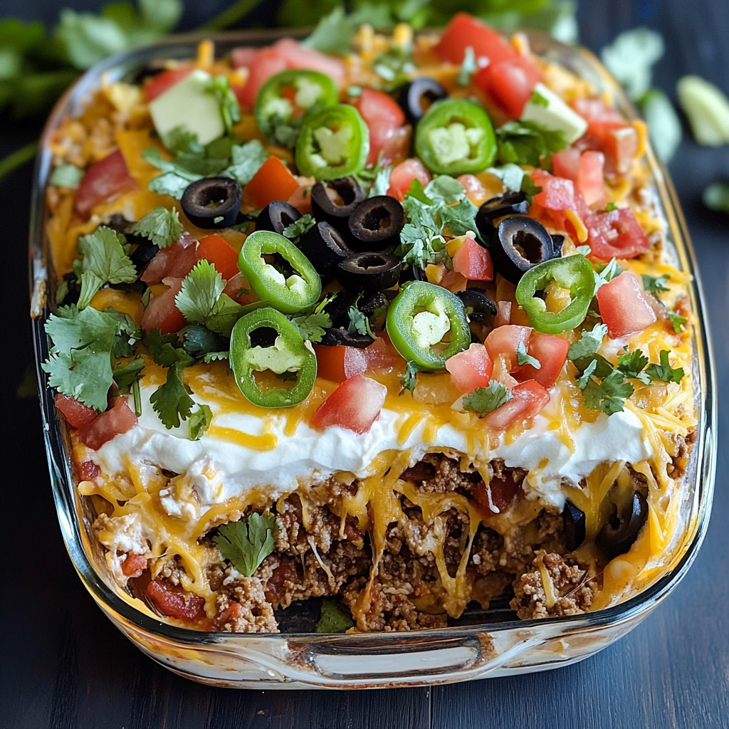 Low Carb Taco Casserole