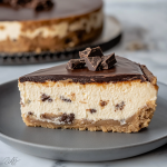 No-Bake Cookie Dough Cheesecake