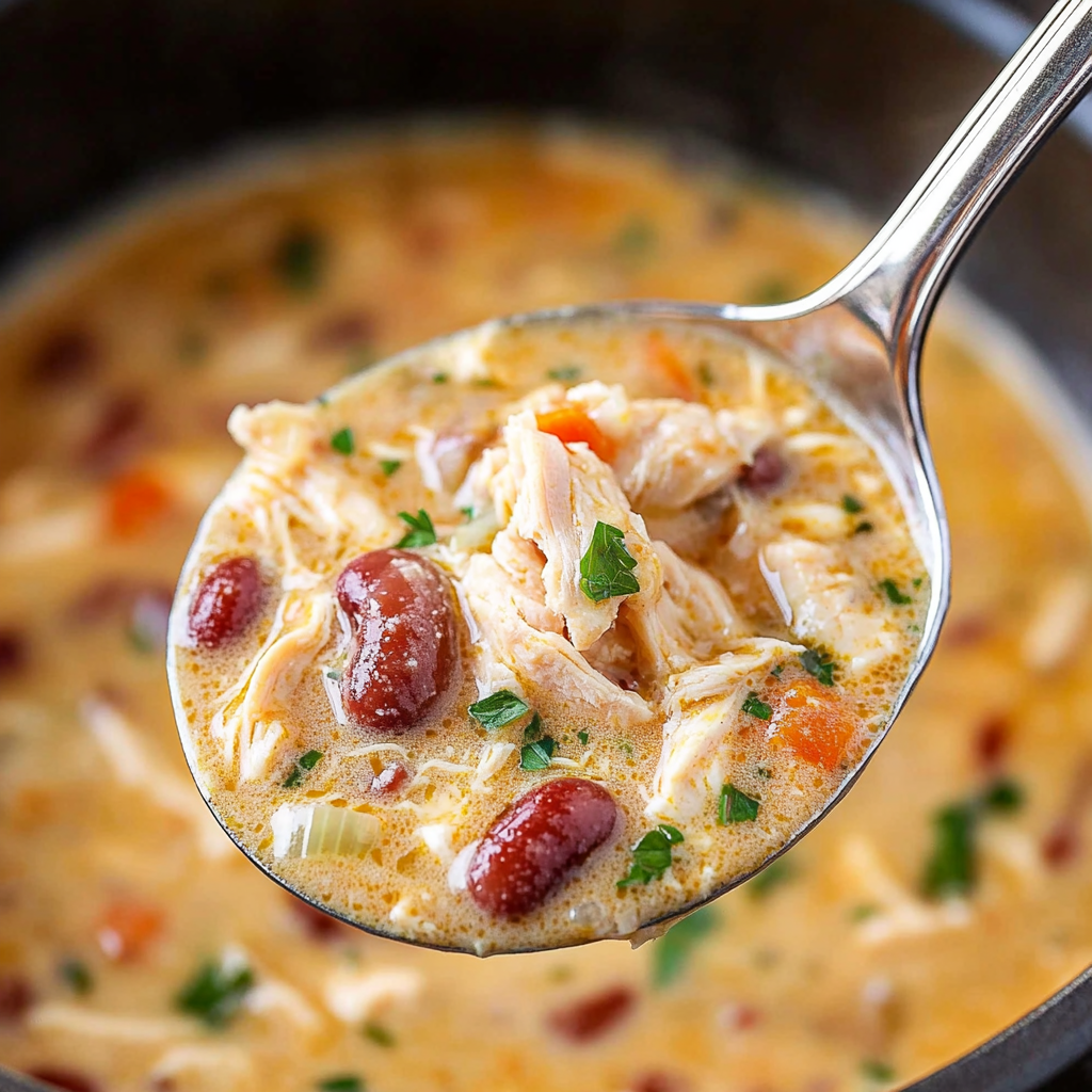Cajun White Chicken Chili