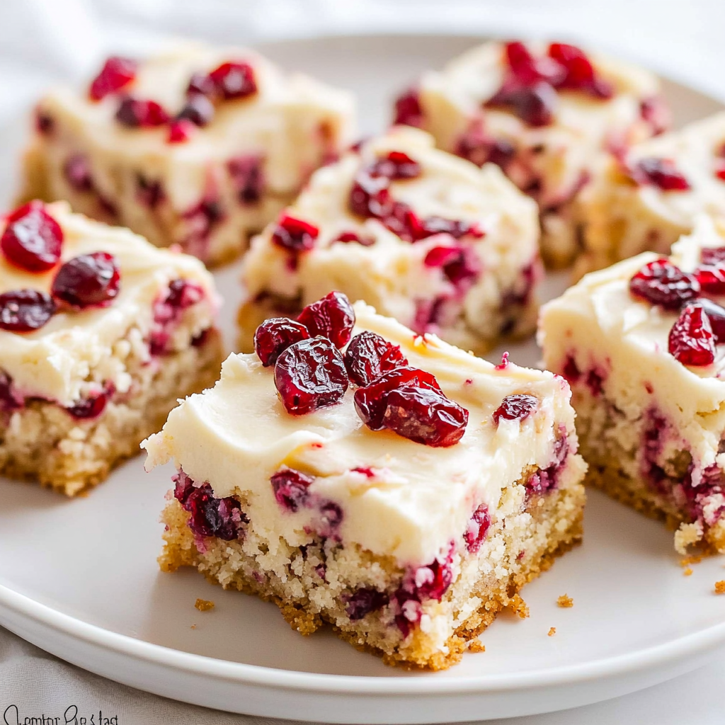 cranberry bliss bars
