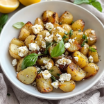 Baked Feta Potatoes