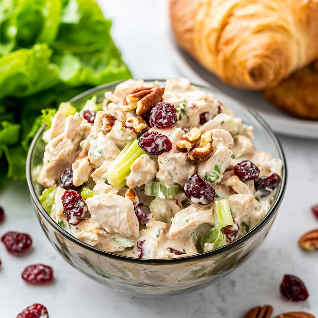 Cranberry Pecan Chicken Salad