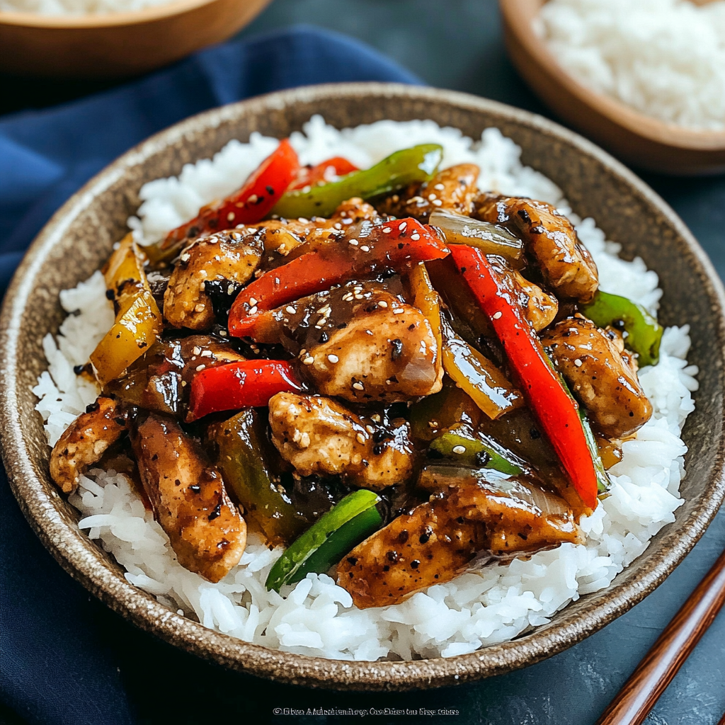 Black Pepper Chicken