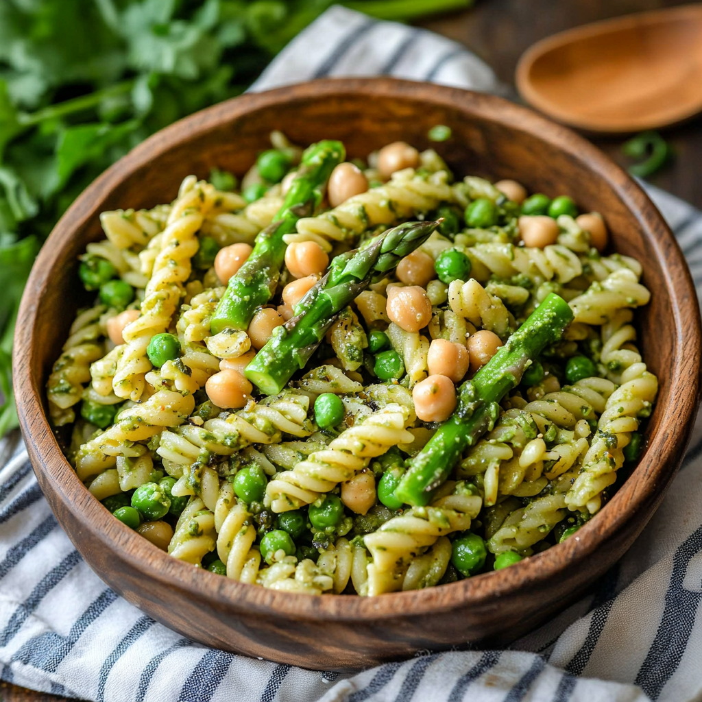 Green Goddess Pasta Salad Recipe