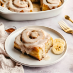 Banana Bread Cinnamon Rolls