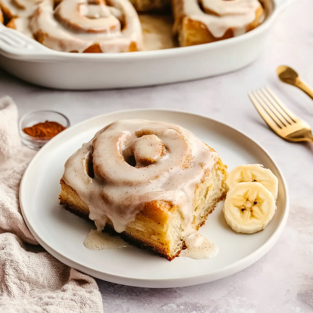 Banana Bread Cinnamon Rolls