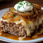 French Onion Meatloaf
