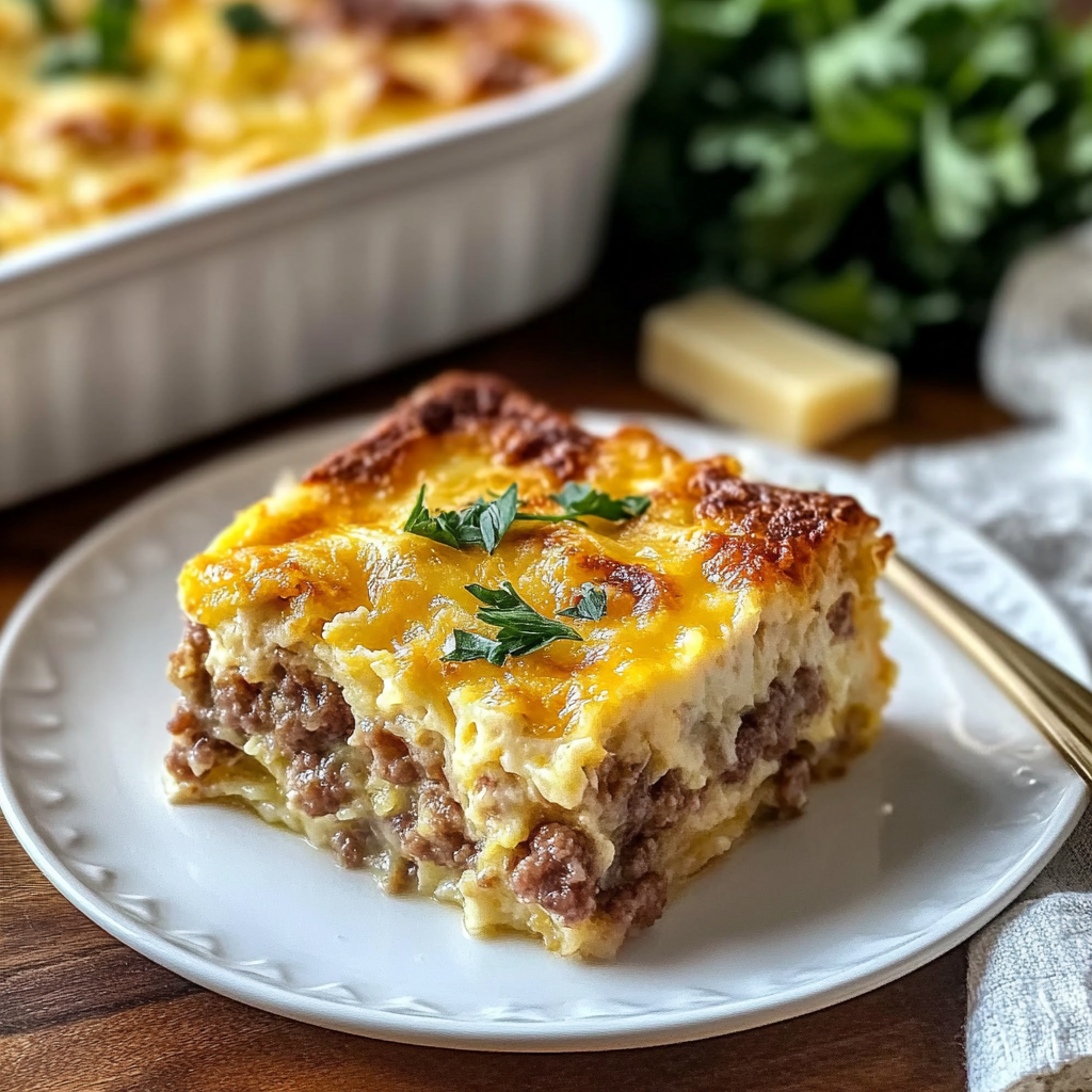 Easy Sausage and Egg Casserole