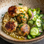 Herby Greek Chicken Meatballs