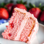 Fresh Strawberry Cake