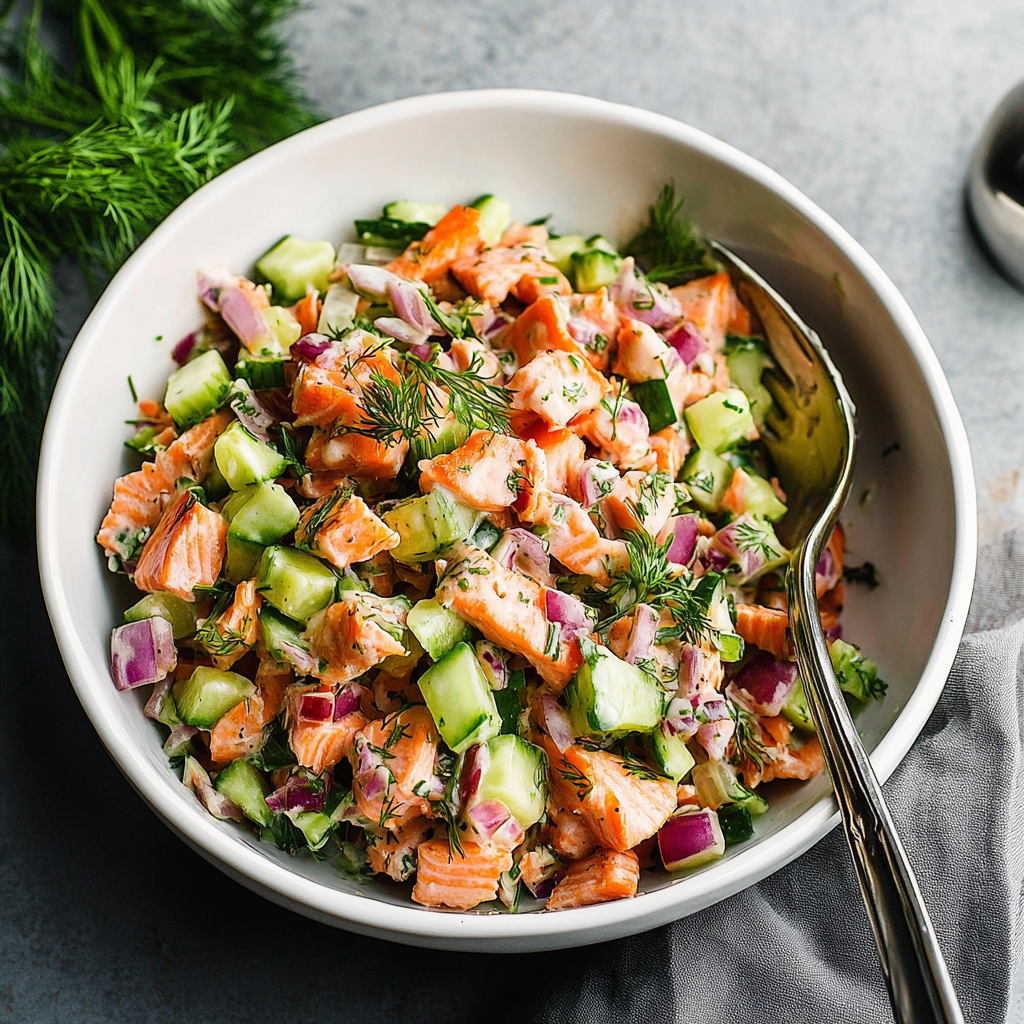 Healthy Salmon Salad