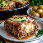 French Onion Meatloaf