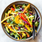 Mango Cucumber Summer Slaw