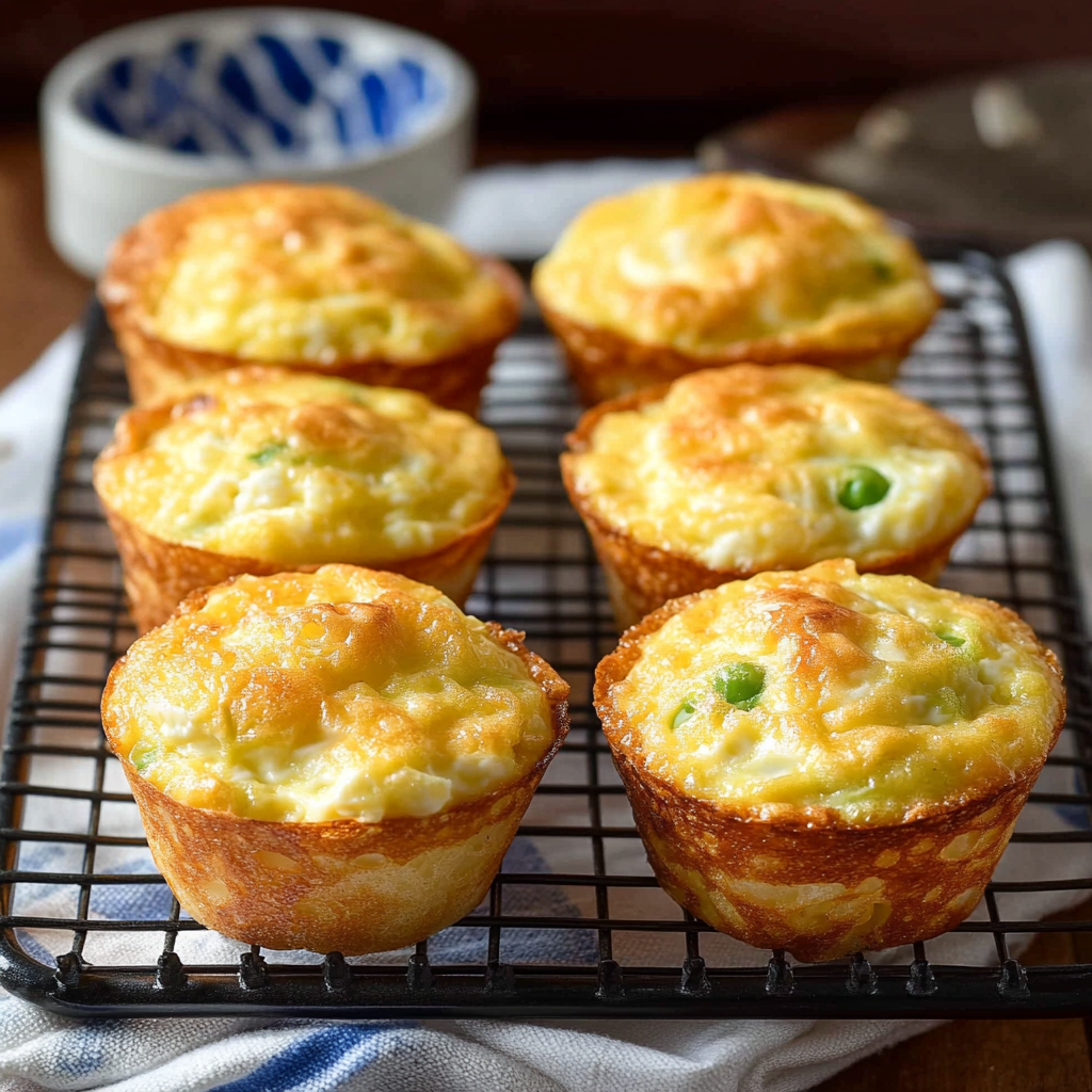 Fluffy Cottage Cheese Egg Muffins