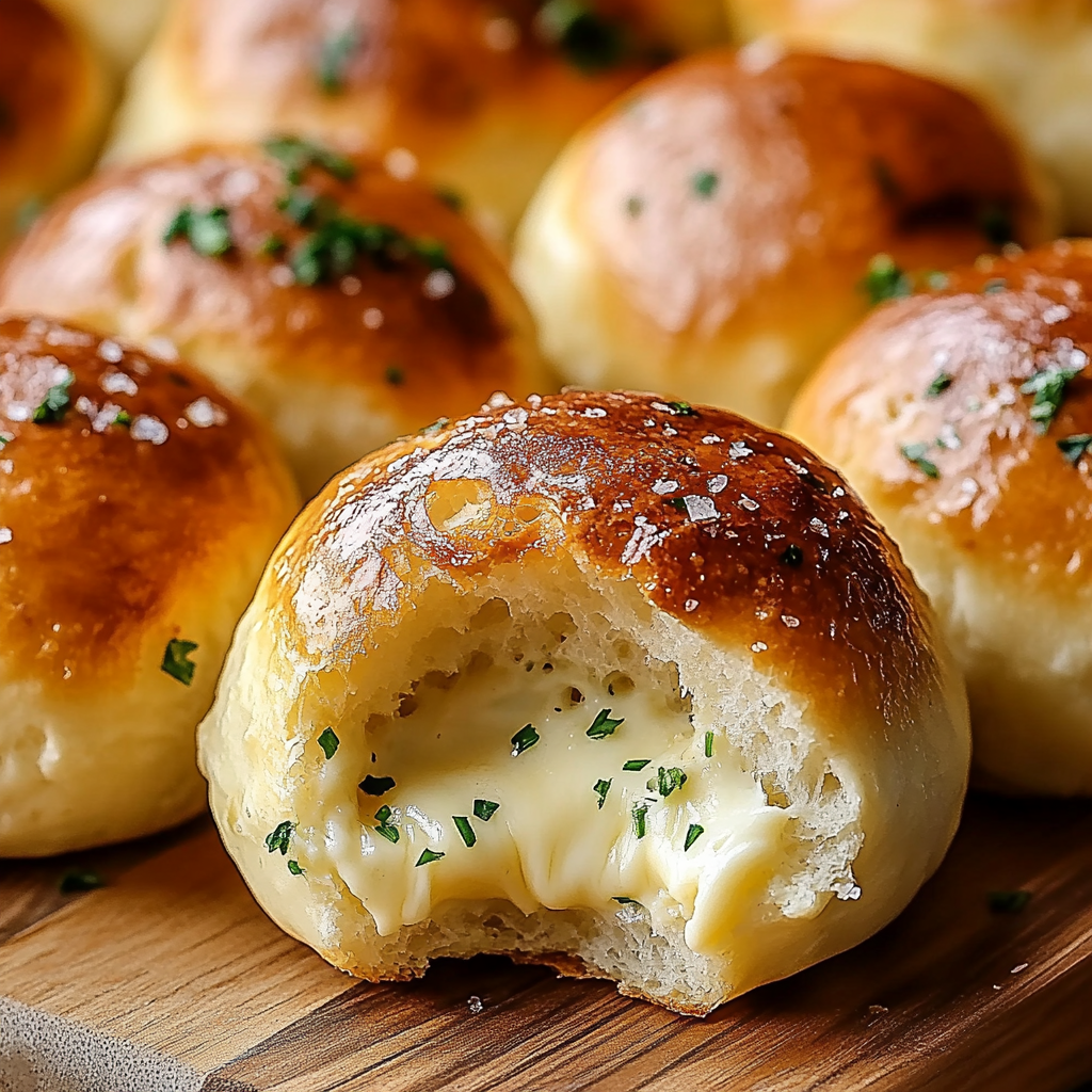 Gooey Mozzarella Biscuit Bombs