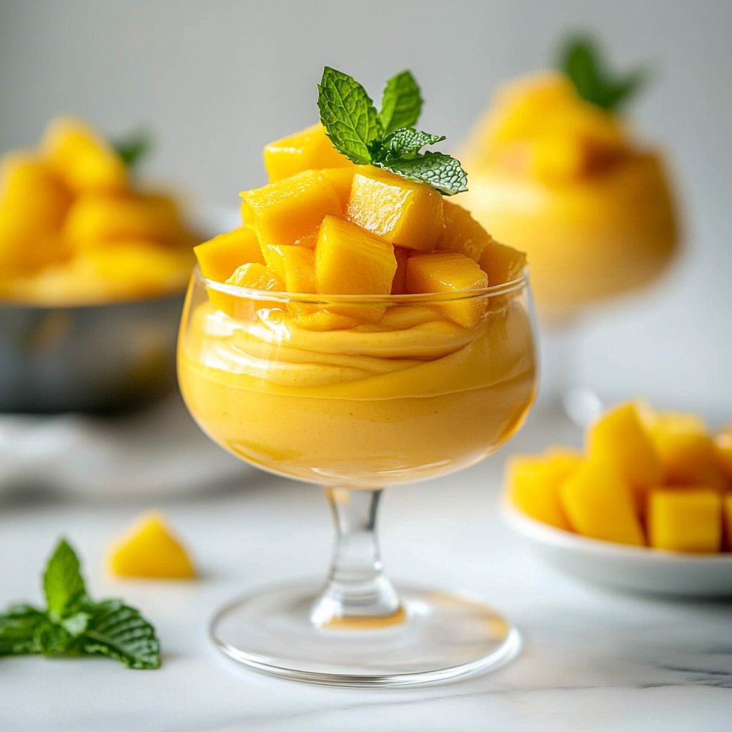Easy Mango Mousse