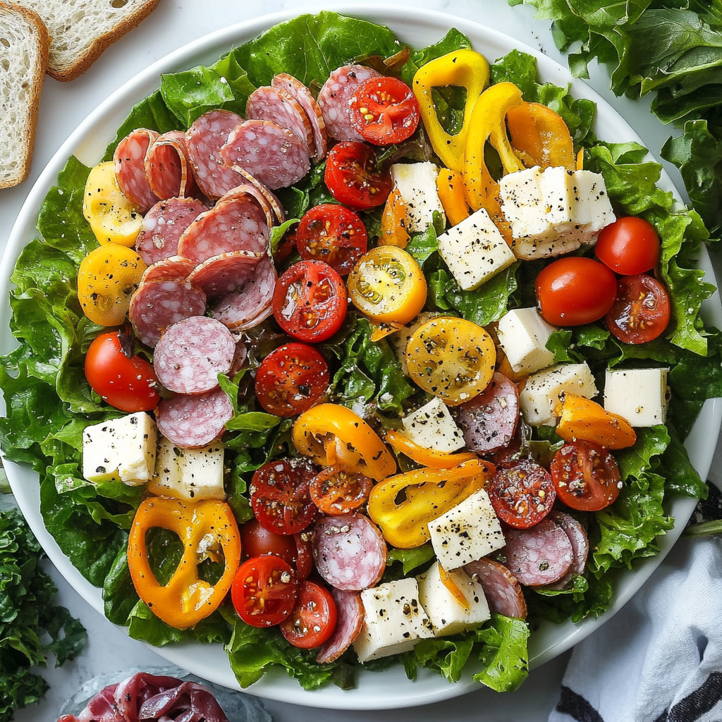 Healthy Italian Sub Salad