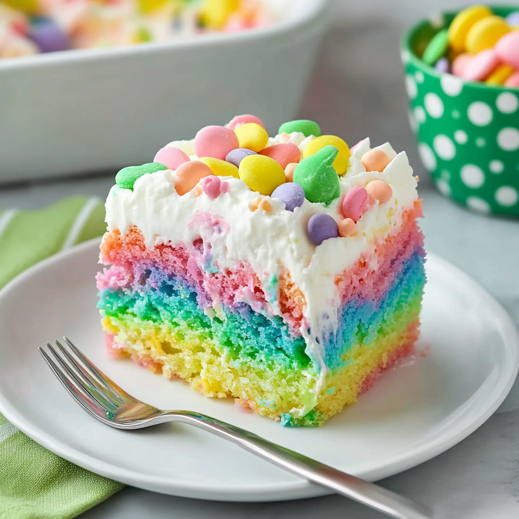 Easter Poke Cake
