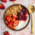 STRAWBERRY CHEESECAKE BOWL