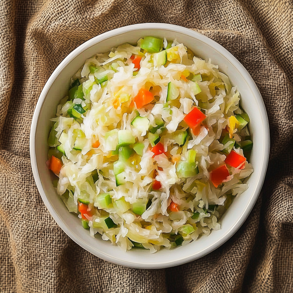 Tangy & Sweet Sauerkraut Salad