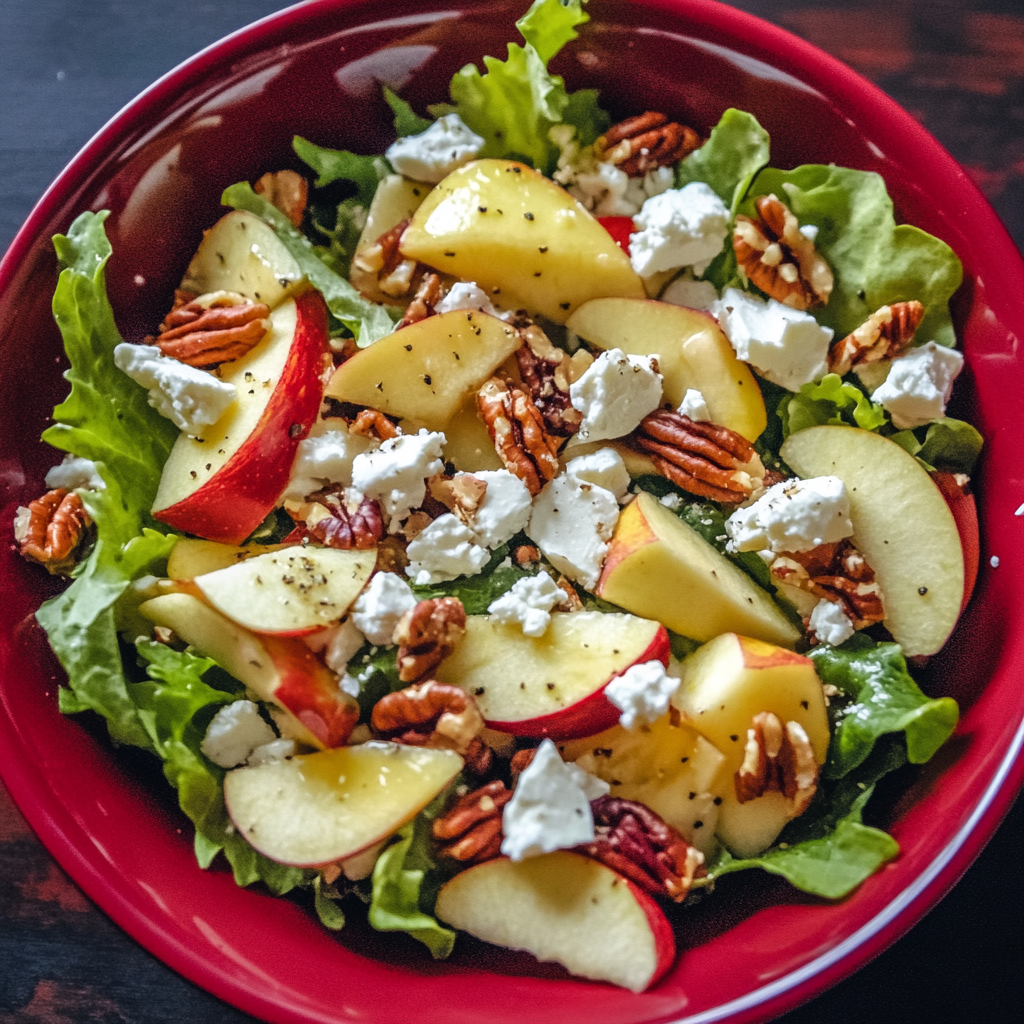 Honeycrisp Apple and Feta Salad