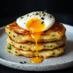 Cheese & Chive Pancakes