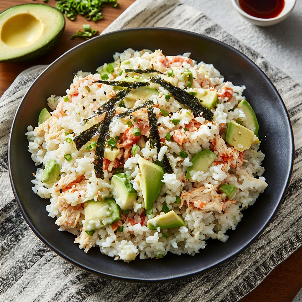Sushi-Inspired Rice Salad