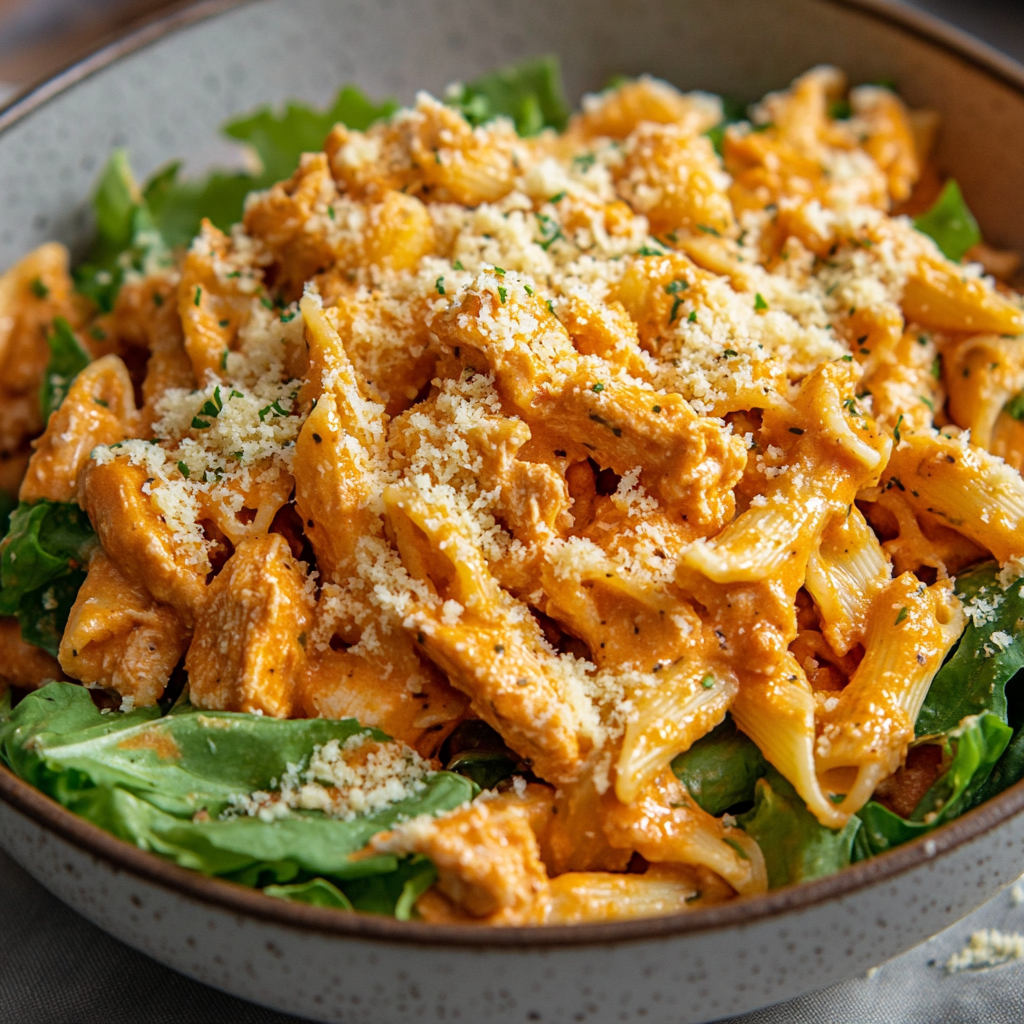 Buffalo Chicken Pasta Caesar