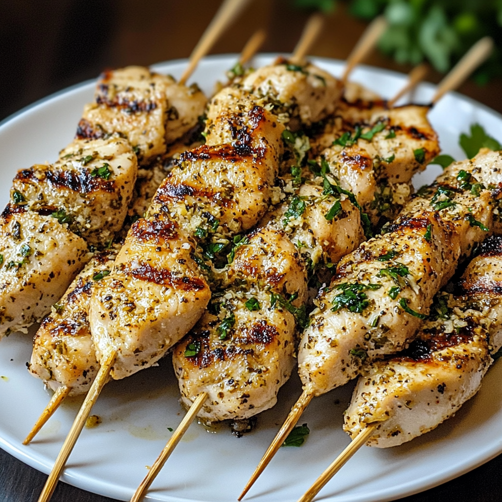 Garlic Parmesan Grilled Chicken