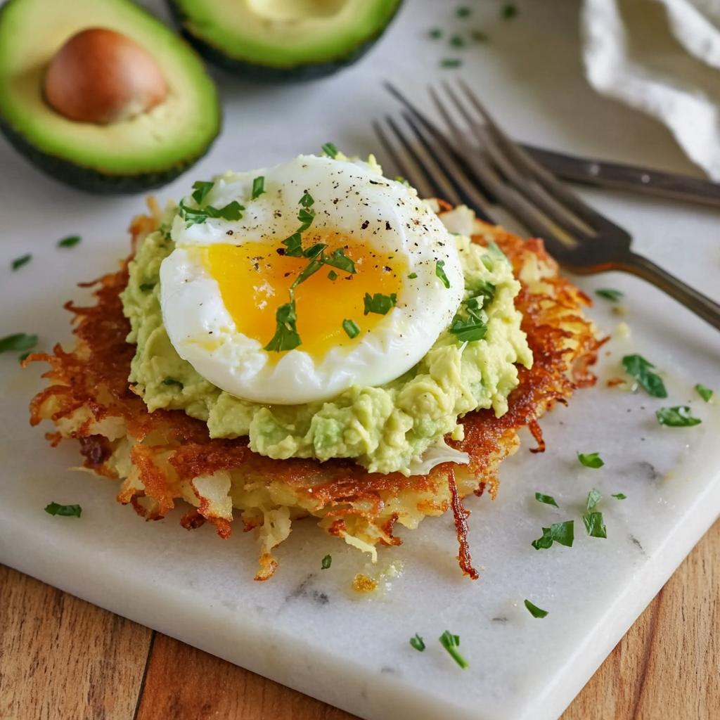 Potato Avocado "Toast"