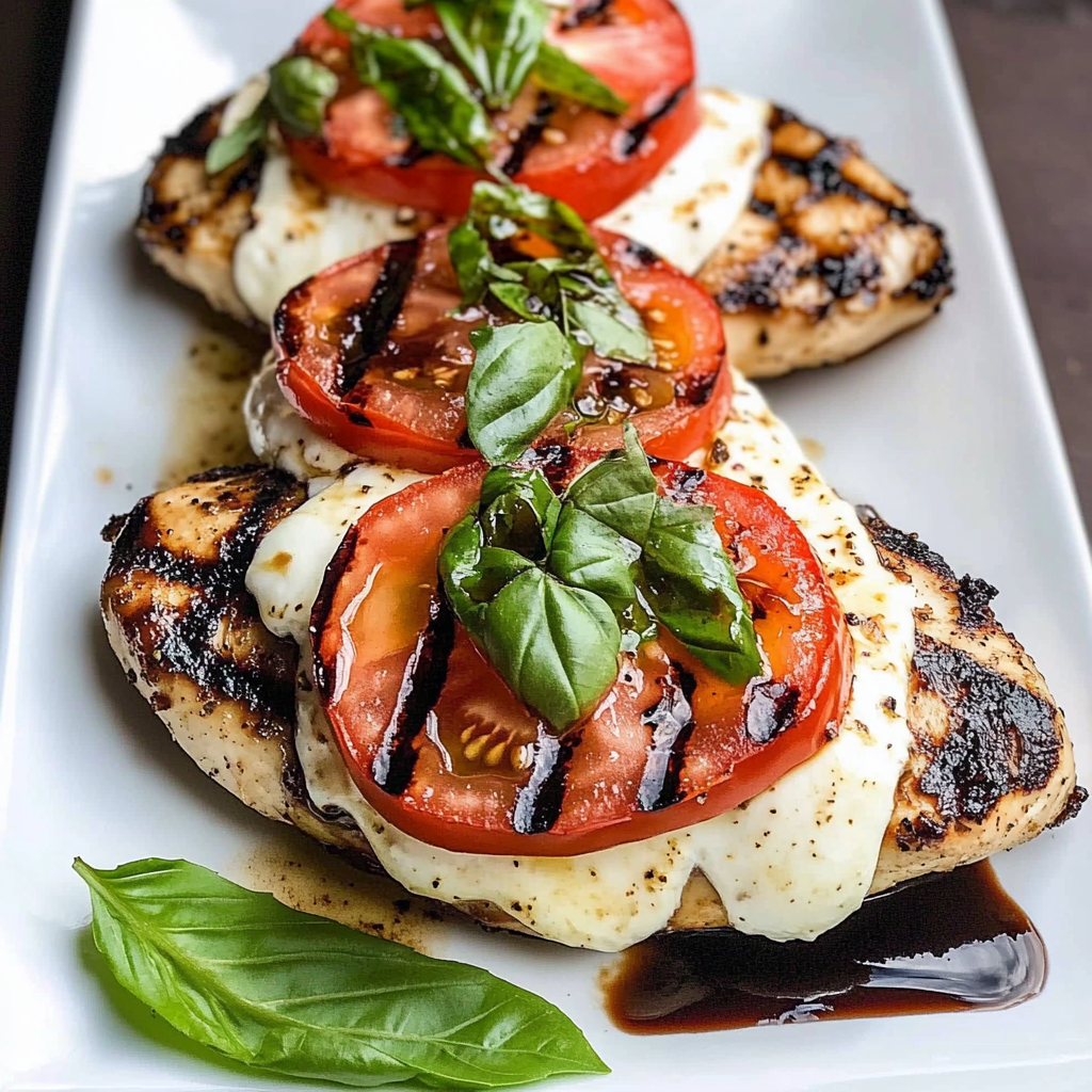 Grilled Chicken Caprese