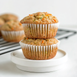 Zucchini Carrot Oatmeal Muffins