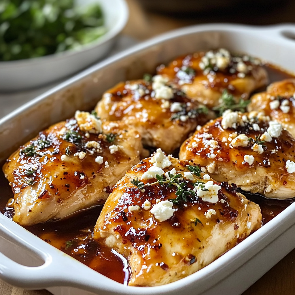 Hot Honey Feta Chicken