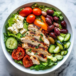 Greek Salad with Chicken