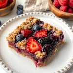 Healthy Oatmeal Bars Breakfast