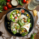 Savory Caesar Chicken Wrap Delight