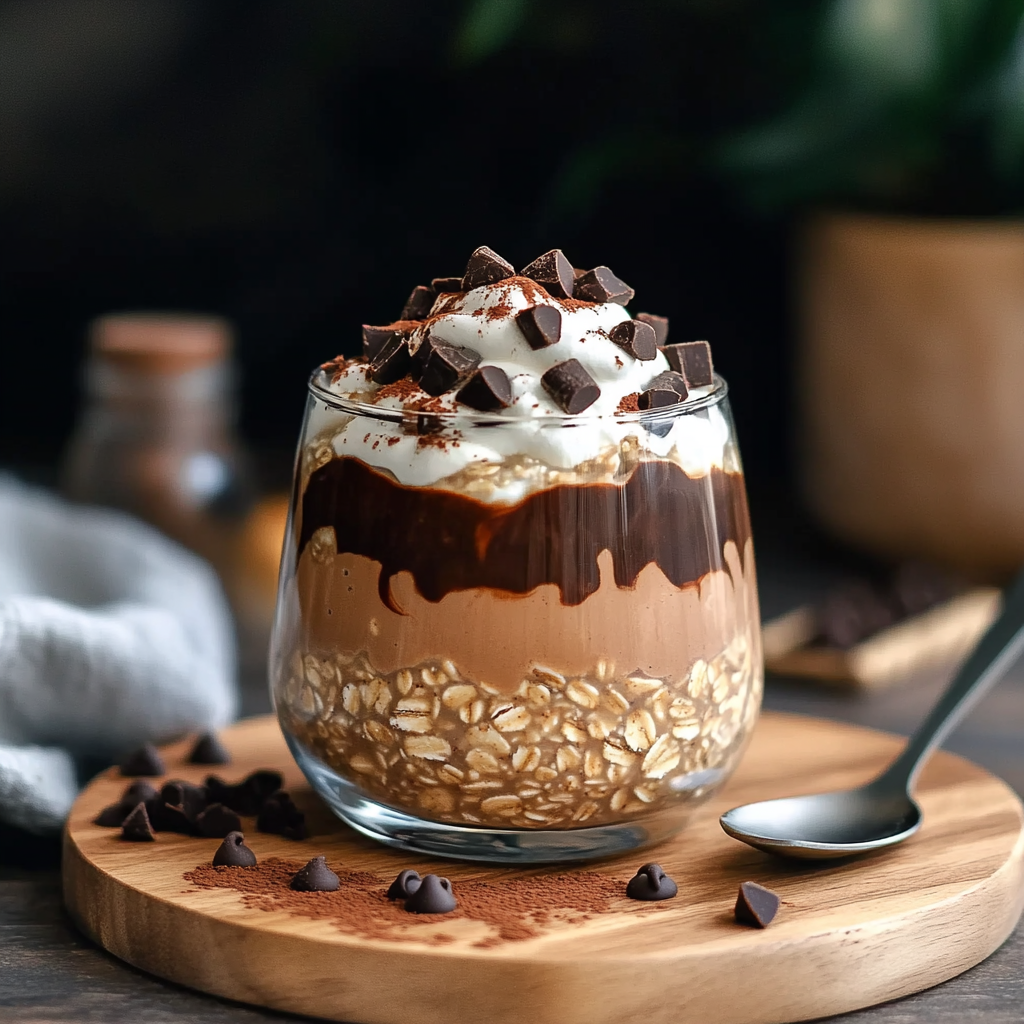 t mocha coffee overnight oats