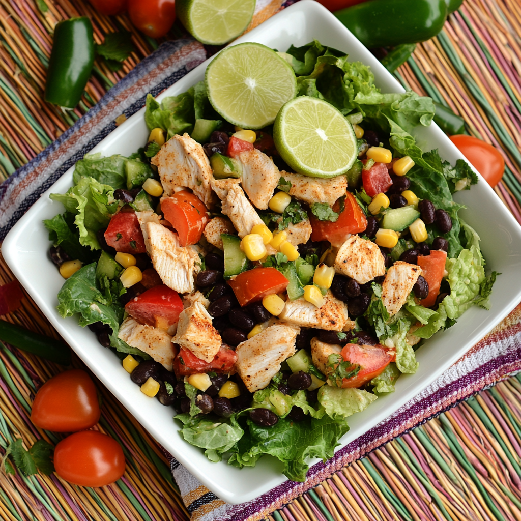 Tex-Mex Chopped Chicken Salad