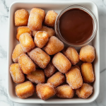 Sweet Air Fryer Churro Bites Recipe