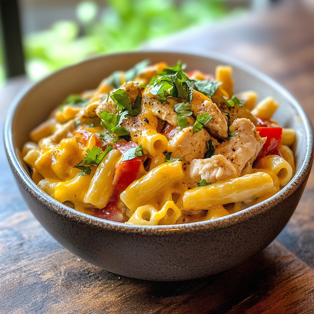 High-Protein Fajita Mac Bowls: